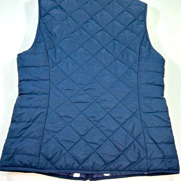 Banana Republic Reversible Polka Dot Puffer Vest Size XS Women’s - Picture 12 of 15